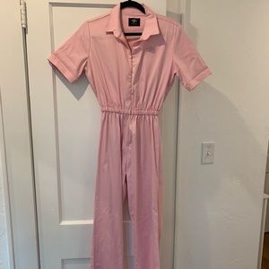 Valfre pink jumpsuit sz L